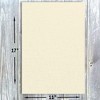 Hamilco Ivory Linen Textured Cardstock Thick Paper - 11 x 17" Heavy Weight 80 lb Cover Card Stock - 25 Pack - 3 of 4