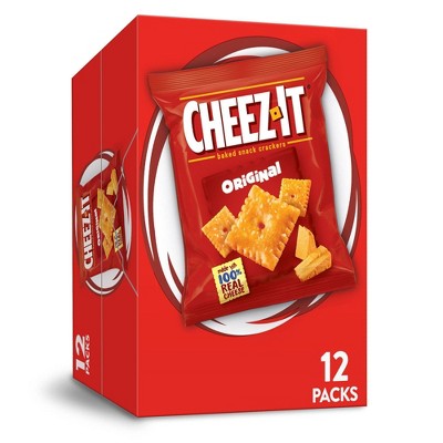 Cheez-It Original Baked Snack Crackers - 1oz - 12ct