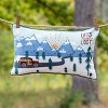 Park Hill Collection "Let's Get Lost" Appliqued Cotton Pillow - image 2 of 3