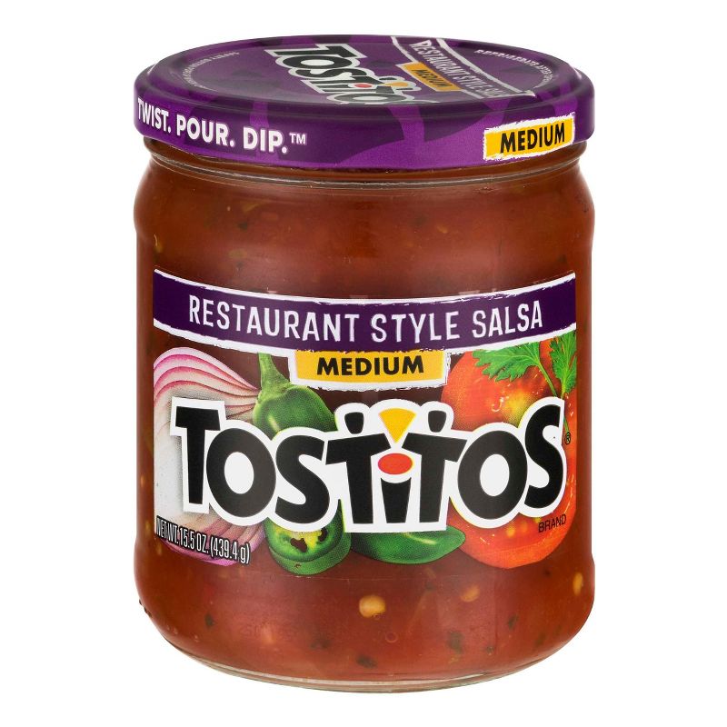 Tostitos Restaurant Style Salsa - 15.5oz, 1 of 5