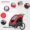 3 In1 Bike Trailer for Kids Foldable Child Jogger Stroller Baby Stroller-3irtyhousy - 3 of 4