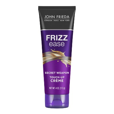 John Frieda Frizz Ease Secret Weapon Touch-Up Crème, Anti Frizz Styling, Calm Frizzy Hair Avocado Oil - 4oz