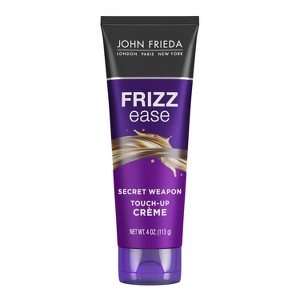 John Frieda Frizz Ease Secret Weapon Touch-Up Crème, Anti Frizz Styling, Calm Frizzy Hair Avocado Oil - 4oz - 1 of 4