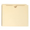 Smead File Jacket, Reinforced Straight-Cut Tab, 1" Expansion, Letter Size, Manila, 50 per Box (75520) - 2 of 4