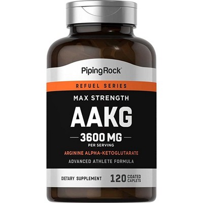 Piping Rock AAKG Supplement 3600mg | 120 Caplets
