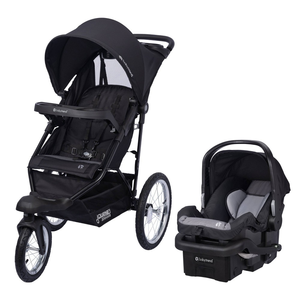 Photos - Pushchair Accessories Baby Trend Journey Jogger Travel System - Stellar Black 