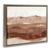 Stupell Industries Abstract Canyon Painting Floating Frame Canvas Art - 2 of 4