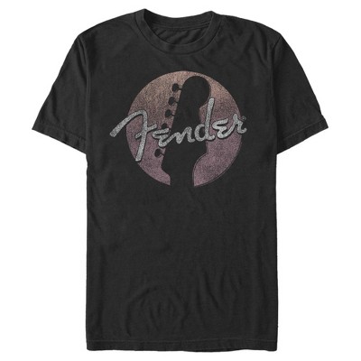 Men's Fender Circle Logo T-shirt - Black - Medium : Target