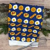 Bacon And Eggs Funny Yummy Breakfast Tea Towel - Crazy Dog Tea Towel Bacon And Eggs - 2 of 4