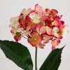 Nearly Natural 20-in Artificial Hydrangea Flower Stems, Set of 3, Pink - 3 of 3