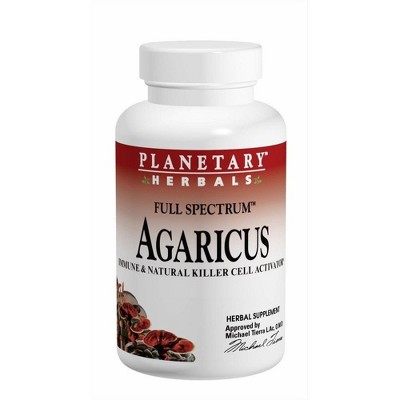 Full Spectrum Agaricus Extract 500 mg by Planetary Herbals  -  90 Capsule