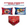 NoJo Paw Patrol 2 Piece Toddler Sheet Set - Includes a Fitted Sheet and Reversible Pillowcase - 4 of 4
