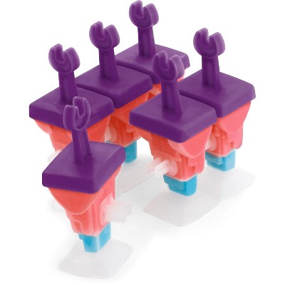 Cuisipro Set of 6 Snap-Fit Popsicle Molds
