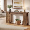 Tribesigns Entryway Console Table, 70.9"Narrow Long Farmhouse Sofa Table Behind Couch, for Living Room Hallway Entrance, Rustic Brown - 4 of 4