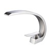 PAGED Bathroom Faucets Single Hole Bathroom Sink Faucet Single Handle Vanity Basin Faucet with Anti-Rust Surface Treatment - 4 of 4