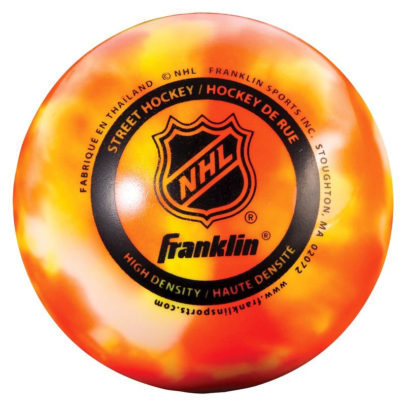Franklin Sports NHL Extreme Color High Density Street Hockey Ball 3pk - Blue, 2 of 4
