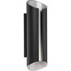 Progress Lighting Z-2030 1-Light LED Outdoor Wall Light in Black, Etched Glass Shade - 3 of 3