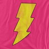 Dc Shazam Logo Distressed Adult T-Shirt - 2 of 4