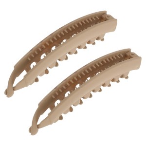 Unique Bargains Women's Fashion Banana Hair Clips 2Pcs - 1 of 4