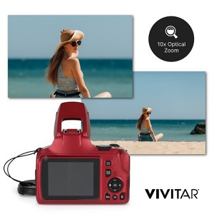 VIVITAR 4K Digital Camera with 64MP, 10x Optical Zoom, 3” LCD Display, LED Flash, Auto Focus, Macro Mode, Vlogging & Photography - 1 of 4