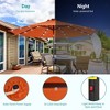 Sonkuki 9ft LED Round Outdoor Patio Market Umbrella w/Aluminum Pole and 8 Sturdy Ribs - 4 of 4