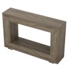 Resenkos Console Sofa Table, Display Shelf,Farmhouse Console Table, 47" Wood Entryway Sofa Table with Storage,Grey Gray - 3 of 4