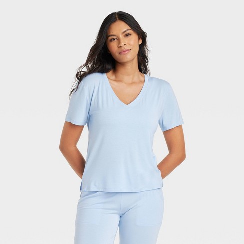 Stars Above Women's Henley Super Soft Sleep Pajama 2 Piece Set (X