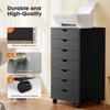 NicBex 7-Drawer Chest Mobile File Cabinet with Wheels Lateral Mobile Filing Under Desk Storage for Home, Office Organization - 3 of 4