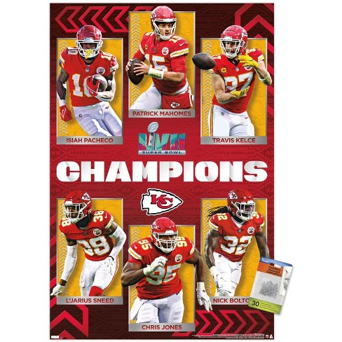 NFL Kansas City Chiefs - Drip Helmet 20 Wall Poster, 22.375 x 34 