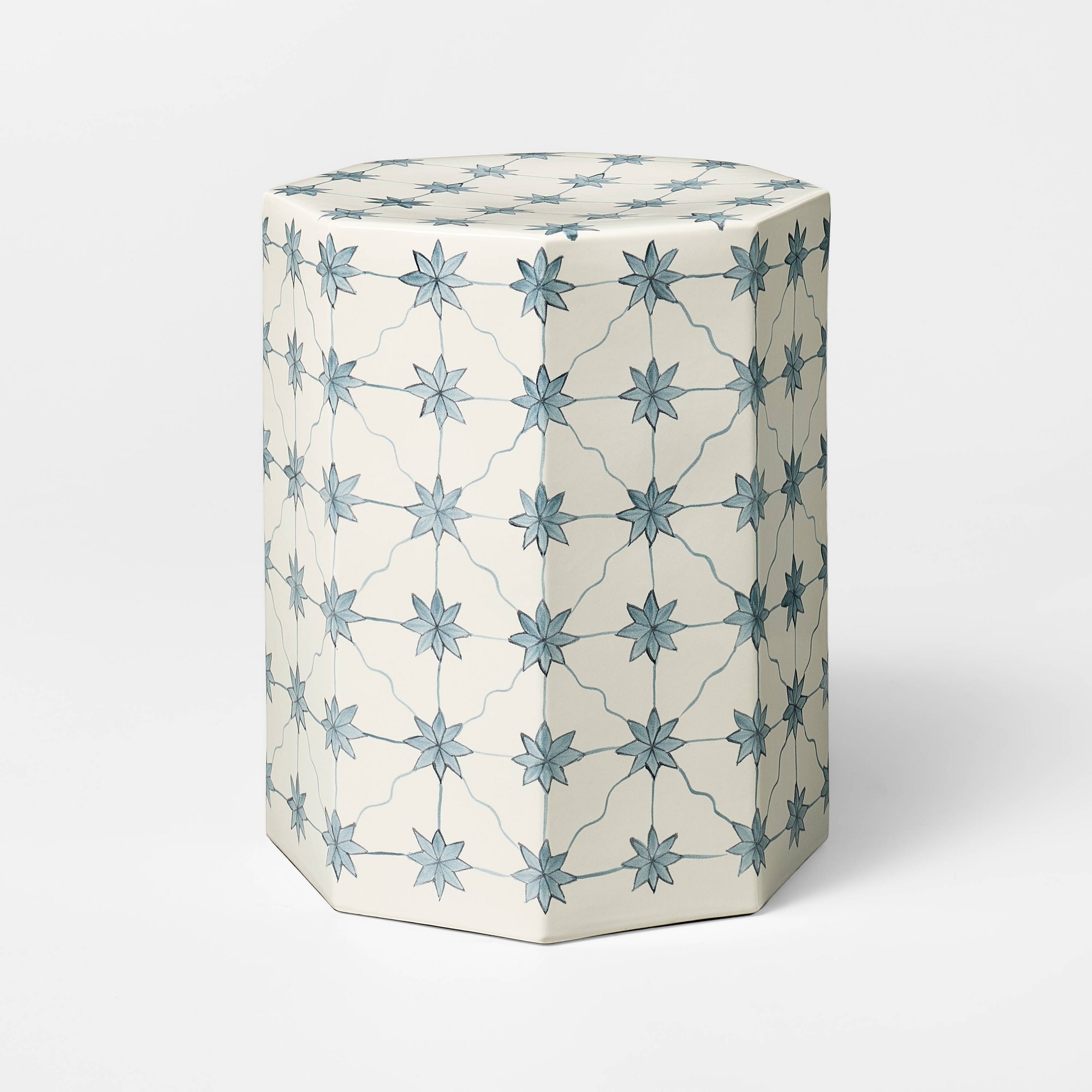 Ceramic Side Table Natural Off-White - Threshold™ designed with Studio McGee