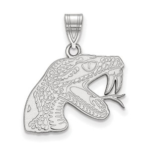 Black Bow Jewelry 10k White Gold Florida A&M Rattlers NCAA Medium Pendant - 1 of 3
