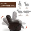 CAVINAS Power Lift Recliner Chair with Dual Motor for Elderly, 8-Point Vibration Massage & Lumbar Heating, 350lbs Weight Capacity - 4 of 4