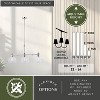 VAXCEL Beloit 3L LED Compatible Farmhouse Linear Chandelier Island Pendant Light Fixture Clear Glass - 4 of 4