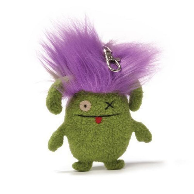 Enesco Ugly Dolls Bad Hair Day 6" Plush Clip-On: Ox, 1 of 2