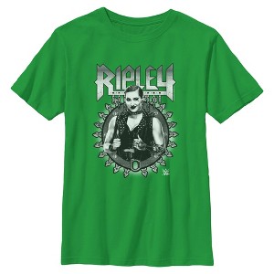 Boy's WWE Ripley Black and White Photo T-Shirt - 1 of 4