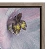 Amanti Art 16" x 16" USA, Washington State, Seabeck. Delphinium Blossoms Close-up. Framed Canvas Wall Art: Modern Decor, Polystyrene Frame - 3 of 4
