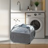 Unique Bargains 5492 Cubic-in Folding Laundry Basket 1 Pc - 2 of 4