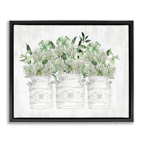 Stupell Industries Rustic Shamrock Bouquets, 21" x 17" - image 1 of 4