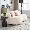 MAYEERTY Bean Bag Chair Lazy Sofa/Footstool for Adults/Kids (Indoor/Outdoor Use) - 3 of 4