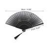 Unique Bargains Ancient Style Folding Fan 1 Pc - 2 of 4