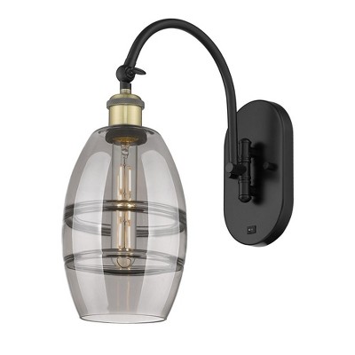 Vaz - 1 Light Arm Swivels Side to Side Wall Sconce In Industrial Style-11.63 Inches Tall and 5.88 Inches Wide