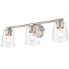 Millennium Lighting 3 - Light Vanity in  Brushed Nickel - 2 of 4