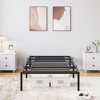 Twin Bed Frame No Box Spring Needed, Heavy Duty Metal Platform Full Bed Frame for Bedroom, Queen Bed Frame Easy Assembly, Noise Free - 4 of 4
