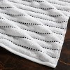Plush Organic Cotton Wave Stripe Assorted 16-Piece Bath Hand Face Towel Set by Blue Nile Mills - 3 of 4