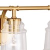 Vaxcel Toledo 3 - Light Vanity in  Natural Brass - 4 of 4
