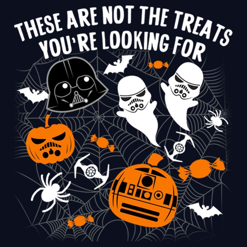 Girl's Star Wars Halloween Not the Treats T-Shirt, 2 of 5