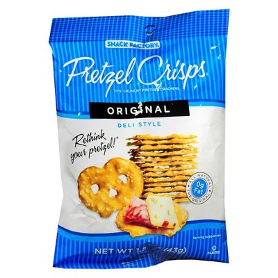 The Snack Factory Pretzel Chips Original 1.5 oz