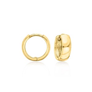 Ross-Simons Italian 10kt Yellow Gold Petite Huggie Hoop Earrings - 1 of 3