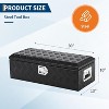 Heavy Duty Aluminum Truck Bed Tool Box, Diamond Plate Waterproof Locking Tool Chest for Trucks, Trailers, RVs & Garage Storage - 2 of 4