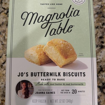 Magnolia Table Jo's Buttermilk Frozen Biscuits - 12oz : Target